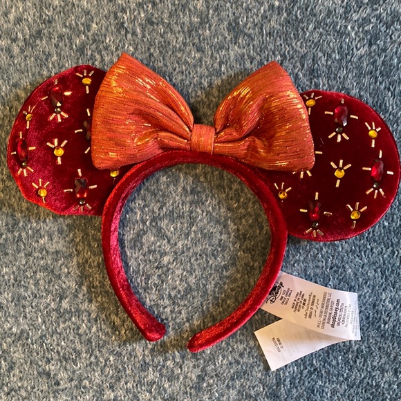 NWOT Tags red Minnie ears - Picture 1 of 2